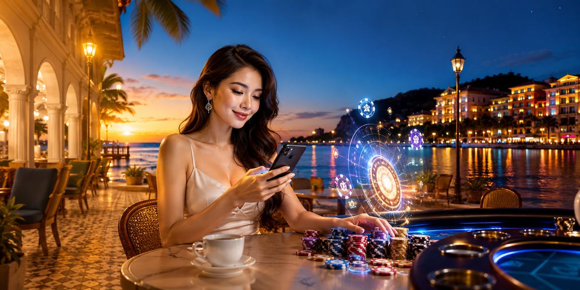 Pengguna Malaysia menggunakan platform kasino mudah alih speed88 di telefon pintar